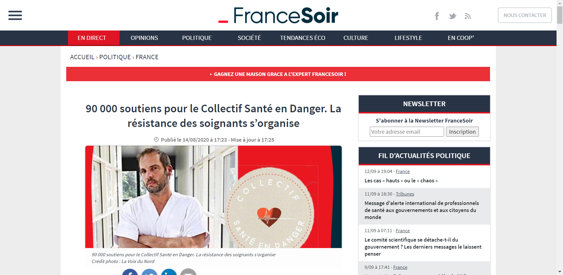 Média Collectif SED - France soir 3