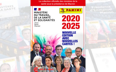 Collection Panini : Les Ministres de la Santé d’Emmanuel Macron – Une édition spéciale à ne pas manquer !